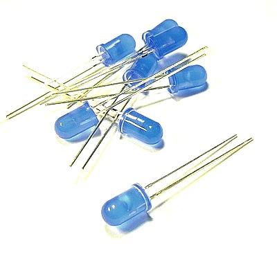 Светодиод выводной FYL-48D3UBC1A Синий 900мКд 470нм 5,8mm 4,8mm Foryard (P/N FYL-48D3UBC1A)