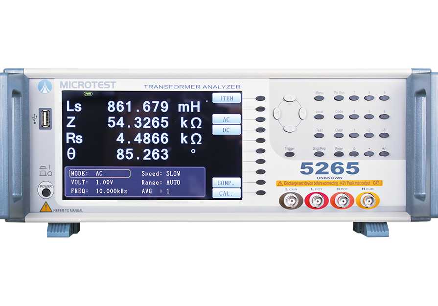 Автоматический тестер обмотки трансформаторов (Transformer tester) MICROTEST (P/N Microtest5235)
