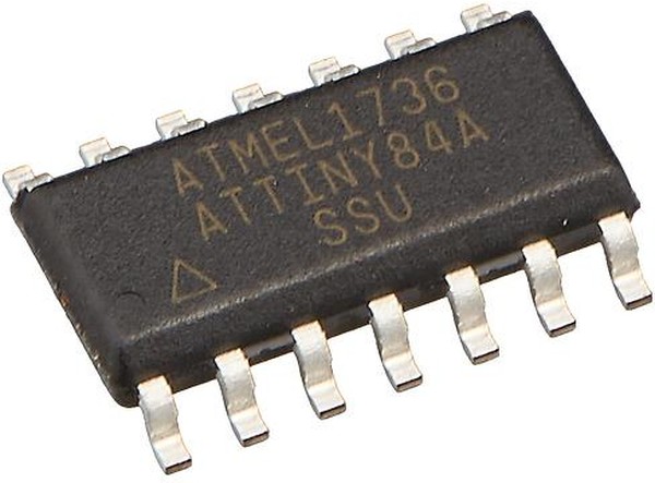 Контроллер ATTINY84A-SSU SOIC-14 Microchip Technology (P/N ATTINY84A-SSU)