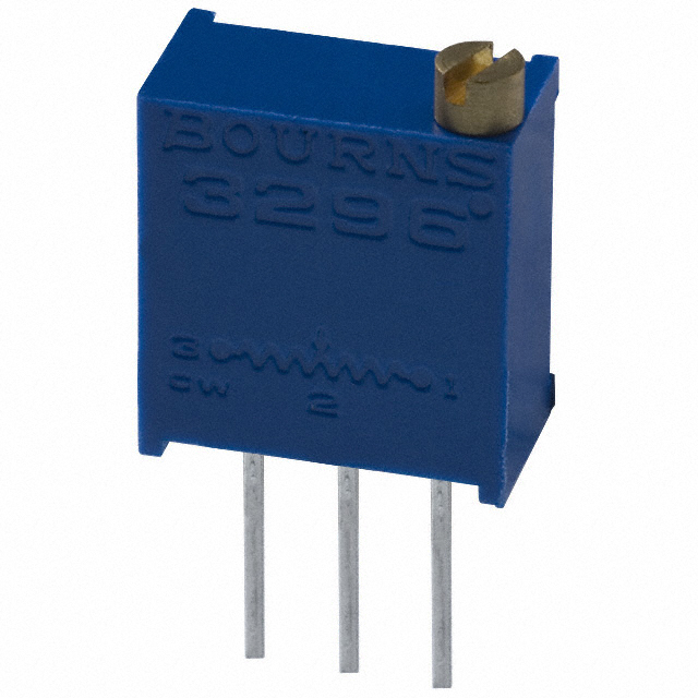 Резистор подстроечный RKT-3296W-200-R 20 om 10% Kingtronics (P/N RKT-3296W-200-R)