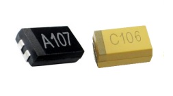 Полимерный танталовый чип-конденсатор Размер D 100 uf 20 v 20% (Max ESR-55) JB Capacitors (P/N JTD1D101MDR)