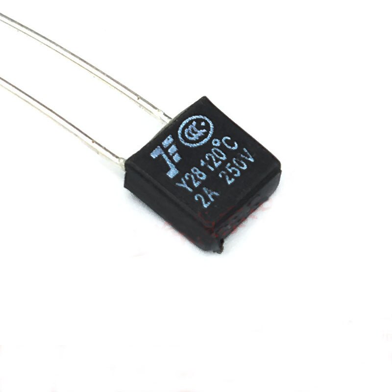 Термопредохранитель KLS5-104 2A 250V 130* KLS (P/N KLS5-104)