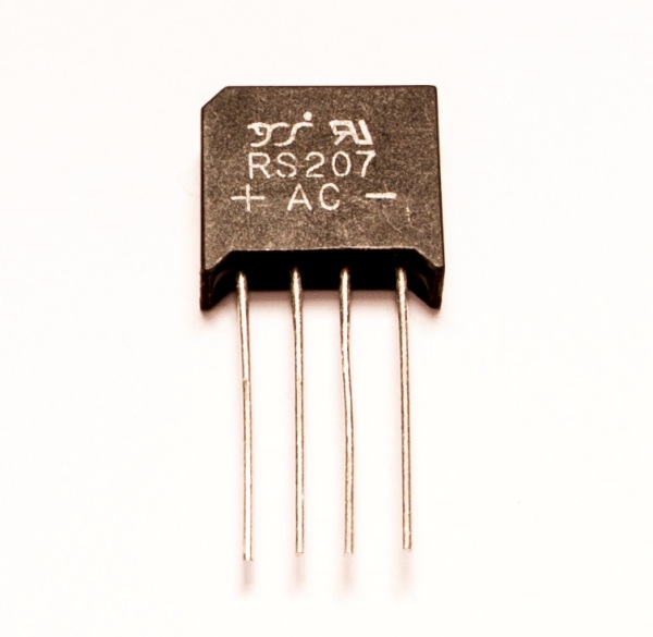 Диодный мост RS207(KBP210) KBP 2A 1000V LGE (P/N RS207)