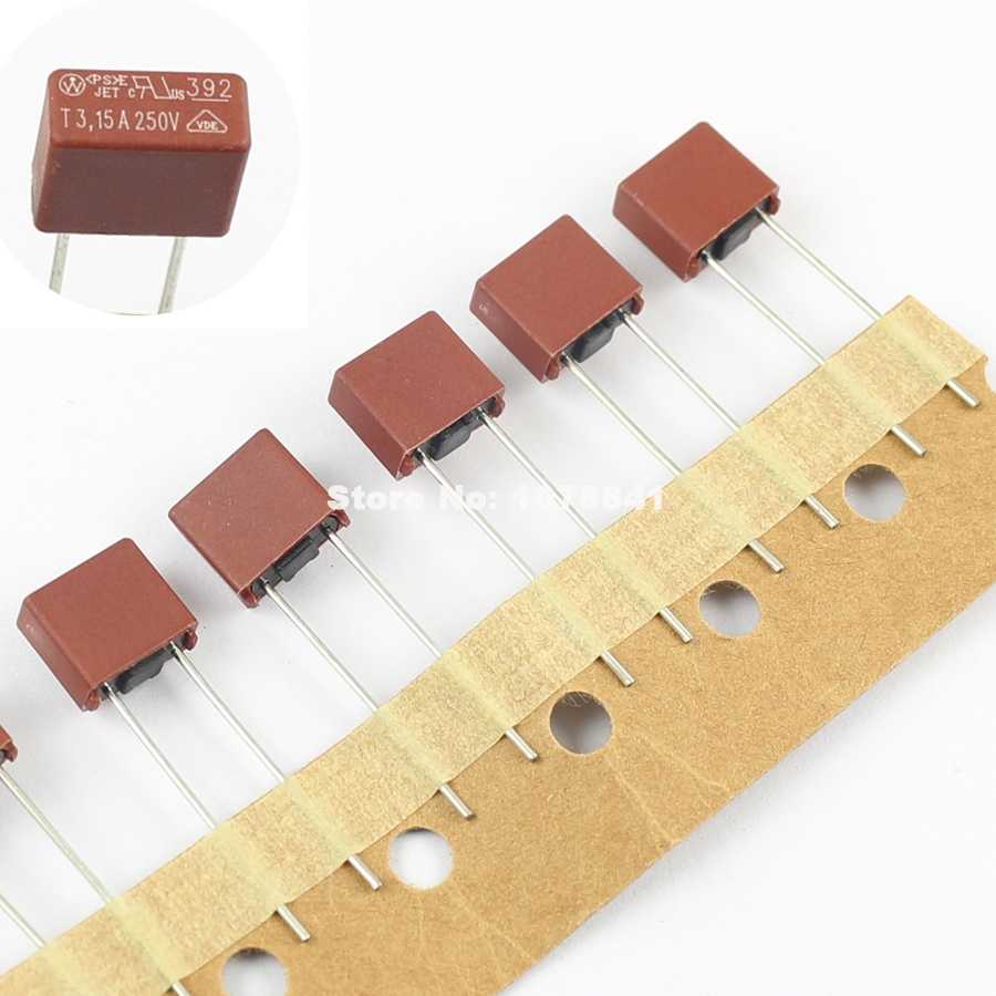 Предохранитель SQT2.00L 2A 250V -55/+125 8,5х7,7х4mm Olitech Electronics (P/N SQT2.00L)