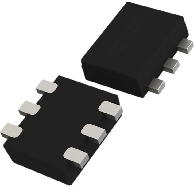 Транзистор NTZD3152PT1G SOT-563-6 2P-Channel 20V 0,43A 0,25W ON Semiconductor (P/N NTZD3152PT1G)