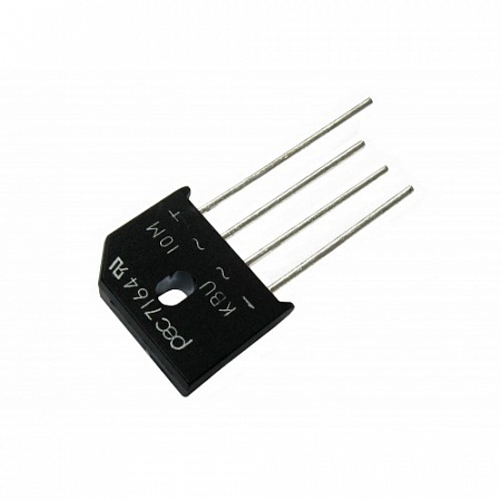 Диодный мост RS1007 KBU 10A 1000V Discrete Semiconductors (P/N RS1007)