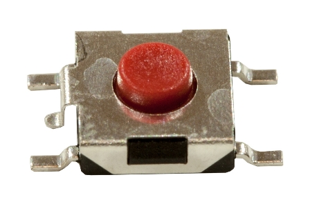 Кнопка тактовая SMD(с заземлением) CQE001-3.1-A reel 6,2x6,2mm H-3,1mm Wenzhou Chengqi (P/N CQE001-3.1-A)