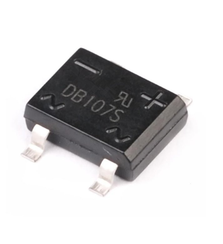Диодный мост DB107S DBS(Reel) 1A 1000V KLS (P/N DB107S)