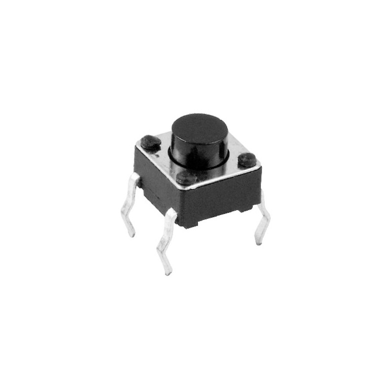 Кнопка тактовая DIP CQC010-6 bulk 6x6mm H-6mm Wenzhou Chengqi (P/N CQC010-6)