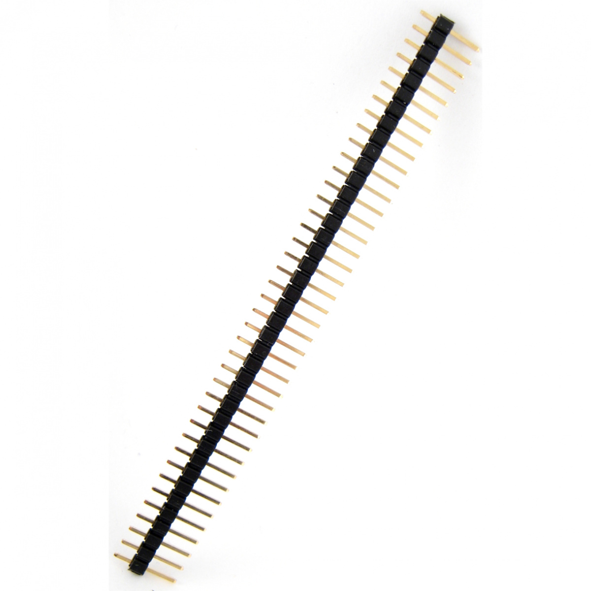 Вилка на плату PLS-40 40 контактов шаг 2,54mm RUICHI (P/N PLS-40)