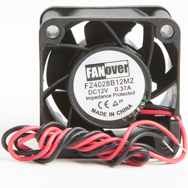 Вентилятор DC Качения FZ4028B12M2 12V 40x40x28mm Fanover (P/N FZ4028B12M2)