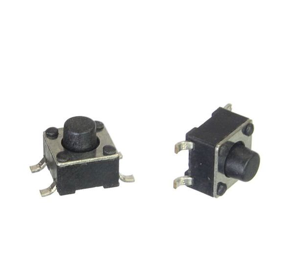 Кнопка тактовая SMD CQD001-17-B bulk 6x6mm H-17mm Wenzhou Chengqi (P/N CQD001-17-B)