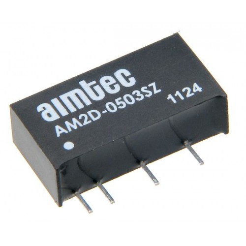 Преобразователь DC/DC AM2D-1215SZ SIP7 (19,5x9,5x6mm) Aimtec Inc (P/N AM2D-1215SZ)
