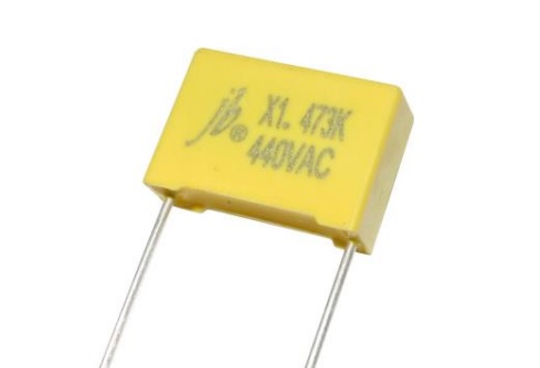 Конденсатор Class X1 0,22 uf 440 VAC 10% 26,5x17x8,5mm Pitch 22,5mm JB Capacitors серия JFT (P/N JFT0A5224K225000B)