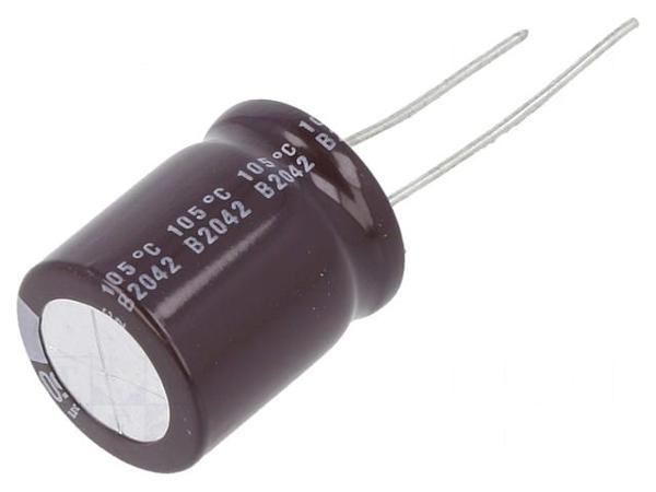 Конденсатор Электролитический 105* Low ESR 470 uf 25 v 10x12,5mm серия FR Panasonic (P/N EEUFR1E471)