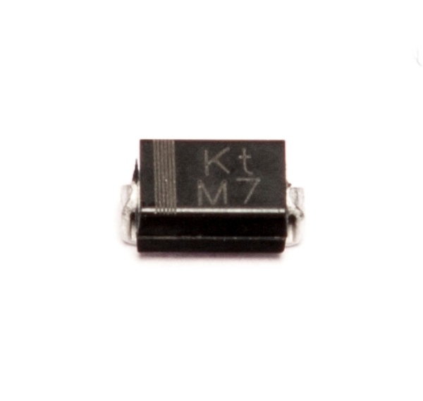 Диод выпрямительный M7 SMA 1A 1000V - KLS (P/N M7)