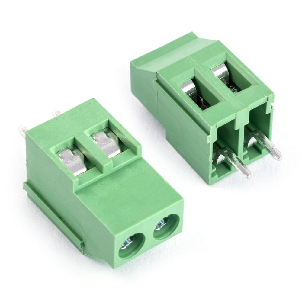 Клеммник нажимной L-KLS2-3.50V-5.00-02P-1A(DG250-3.5-02P-11-00AH) 2 контактов шаг 3,5mm KLS (P/N L-KLS2-3.50V-5.00-02P-1A(DG250-3.5-02P-11-00AH))