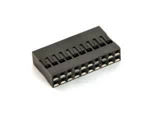 Гнездо на плату PBS-2x10 10 контактов шаг 2mm China (P/N PBS-2x10)