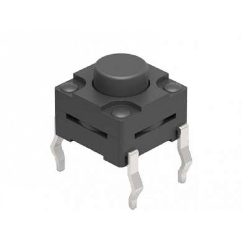 Кнопка тактовая DIP(влагостойкая) CQR010-4 bulk 6x6mm H-4,3mm Wenzhou Chengqi (P/N CQR010-4)